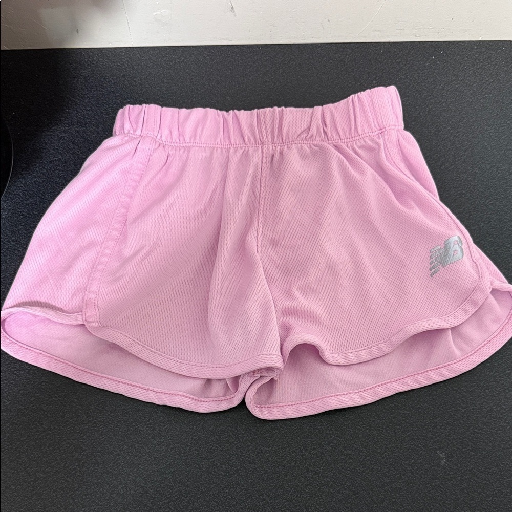 New Balance Light Pink Running Shorts